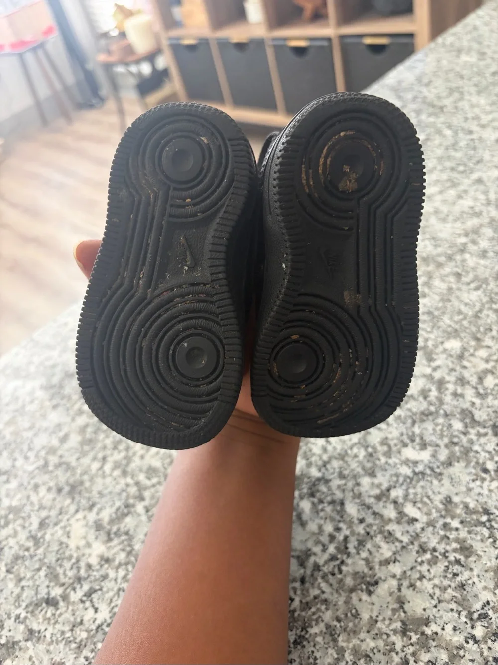 Nike Kids Black Low-Top Sneakers